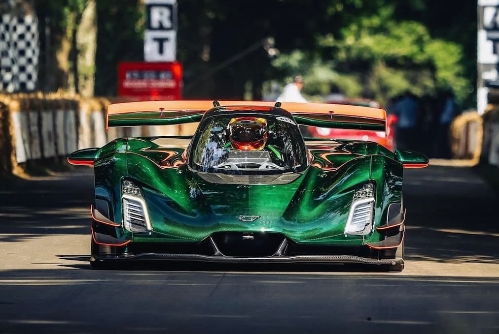 Czinger 21C off the line at Goodwood